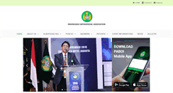 Desktop Screenshot of indonesia-orthopaedic.org
